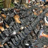 Cambodia enjoys surge in export of footwear, travel goods
