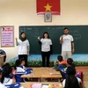 Israeli volunteers join teaching activity in Lao Cai
