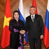 NA Chairwoman holds talks with leader of Russia’s State Duma