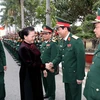 NA leader visits armed forces in Hai Phong city