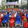 HCM City: Group wedding held for disabled people