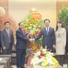Lao delegation pays pre-Tet visit to Thai Nguyen