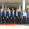 Governors of Cambodian provinces extend New Year greetings to Long An