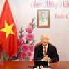 Vietnamese, Chinese top leaders hold phone talks 