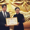 Azerbaijanese ambassador honoured for fostering ties