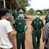 People entering Vietnam from Cambodia have to make medical declarations