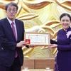 Japanese outgoing ambassador honoured