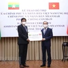 Vietnam presents 50,000 USD for Myanmar’s COVID-19 fight