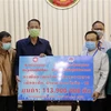 Vietnamese expat community support Laos in battling COVID-19