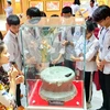 Three national treasures on display at Quang Ninh Museum