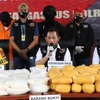 Indonesian police seize 821kg of crystal meth