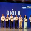 Winners of Vietnam News Agency Press Awards honoured