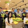 Vietnamese bananas hit shelves of Lotte Mart in RoK