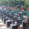 Remains of soldiers reburied in Binh Phuoc