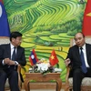 Prime Minister hosts Lao counterpart