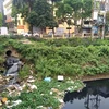 Hanoi's river water remains polluted