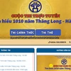 Online quiz on 1,010-year history of Thang Long-Hanoi gets going