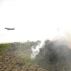 Straw burning threatens flight safety: aviation official