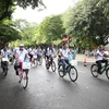 Hanoi cycling journey helps raise awareness on environment protection 