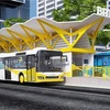 HCM City speeds up work on first bus rapid transit route