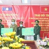 Vietnamese, Lao provinces enhance ties in border defence, COVID-19 fight