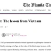 Philippine media lauds Vietnam’s anti-COVID-19 formula