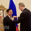Vietnamese ambassador to Russia honoured for devotion to bilateral ties