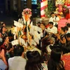 Lao students celebrate Bunpimay Festival in Vietnam
