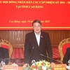 NA Vice Chairman inspects election preparations in Cao Bang