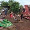 Strong winds destroy hundreds of houses in Cambodia