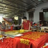 Trade village busy making flags ahead of general election