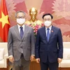 Top legislator hosts Japanese Ambassador
