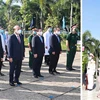 Incense offering in tribute to President Ho Chi Minh, martyrs