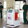Military-developed robot sent to Bac Giang to support COVID-19 fight