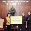 Ho Chi Minh City Buddhist Sangha donates 10 ambulances to COVID-19 fight