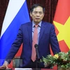 FM Bui Thanh Son meets Vietnamese community in Russia