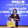Vietnam News Agency’s staff raise funds for COVID-19 fight 