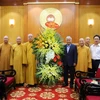 Front leader offers congratulations on Vietnam Buddhist Sangha's 40th anniversary