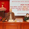 Party chief meets with Hanoi voters on NA session