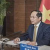 FM Bui Thanh Son holds meeting with Secretary of China’s Zhejiang Party Committee