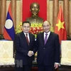 President receives leader of Lao National Assembly