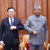 NA Chairman Vuong Dinh Hue meets Indian President