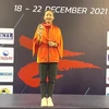Martial artist wins gold medal at 2021 Asian Karate Championships