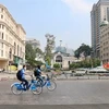 Bicycle-sharing service attracts young people in HCM city
