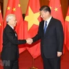 Top Vietnamese, Chinese leaders exchange Lunar New Year greetings