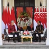 Indonesia, Singapore sign cooperation agreements
