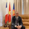 Lao Ambassador makes Tet visit to Vietnamese Embassy in France 