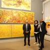 Vietnamese young artist’s paintings exhibited in UK