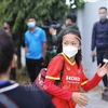 Women’s football squad training in RoK for SEA Games 31