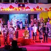  Lao students in Thua Thien - Hue celebrate Bunpimay Festival 